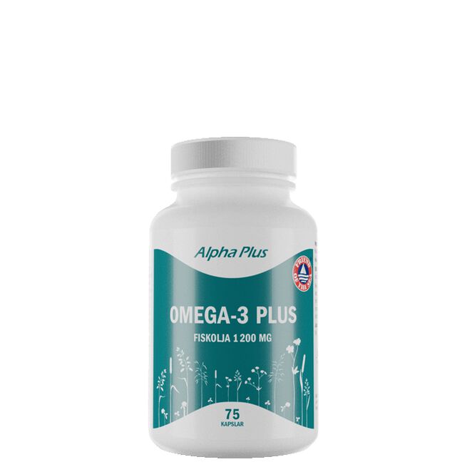 Omega 3 Plus, 75 kapslar