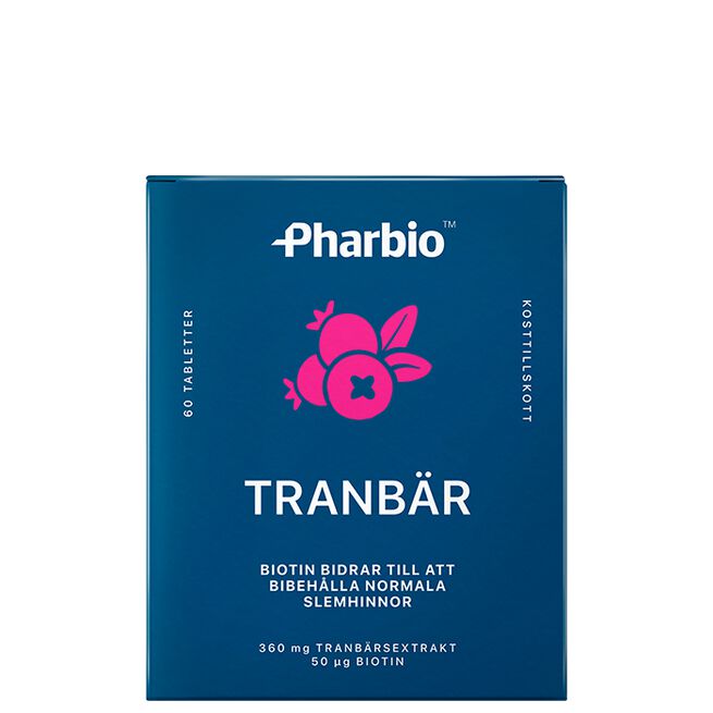 Tranbär 60 tabletter Tranebær 60 tabletter