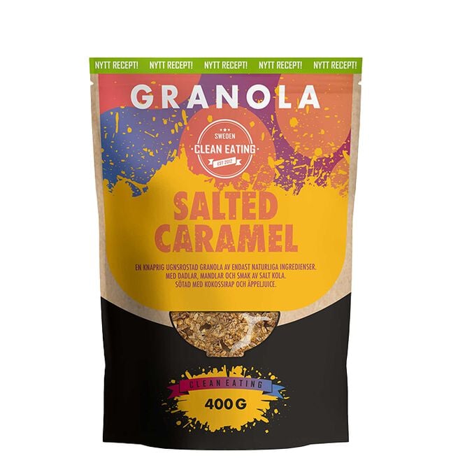 Clean Eating Granola Salted Caramel 400 g Granola Salted Caramel 400 g