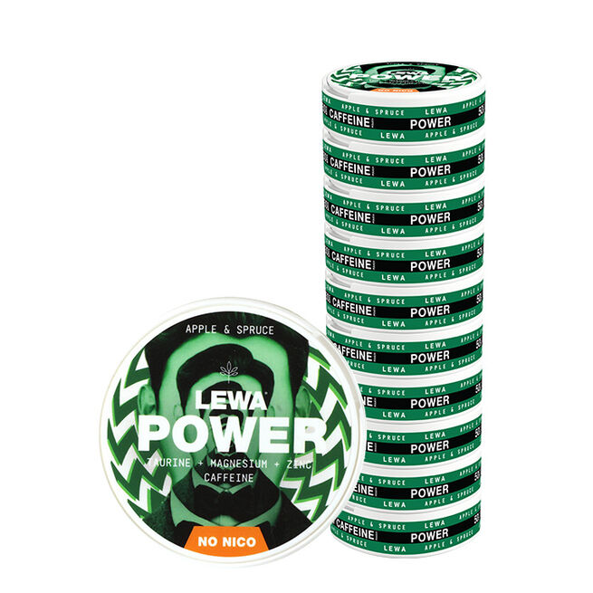 10 x LEWA Functional NoNico POWER Apple/Spruce 10 x LEWA Functional NoNic0 POWER Apple/Spruce (Granskott)