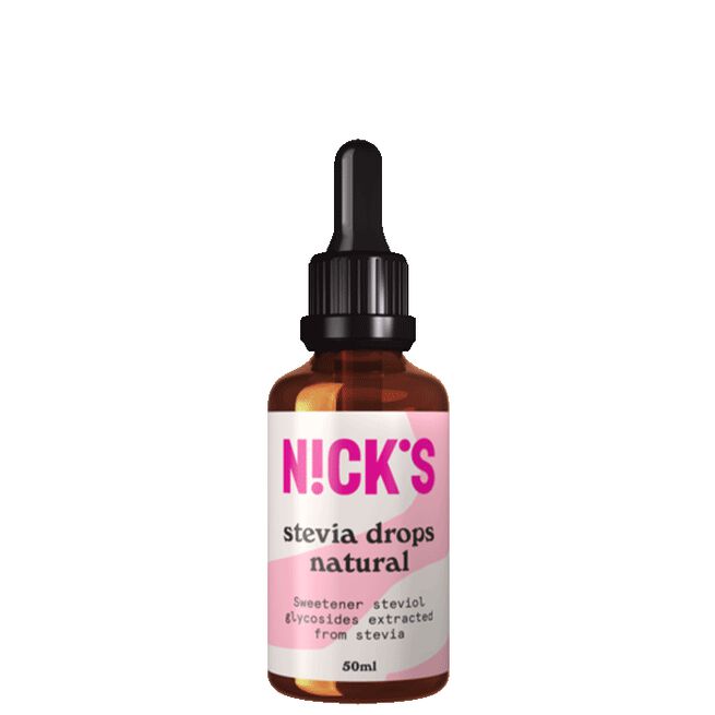 Steviadroppar Naturell 50 ml NICKS Stevia Drops, 50 ml Naturell