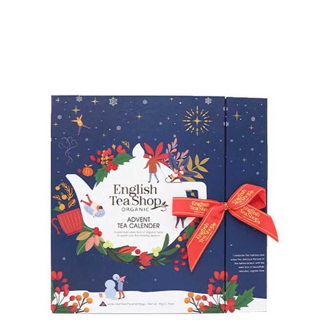 Adventskalender Te 25 luckor Adventskalender Blå, 25 luckor
