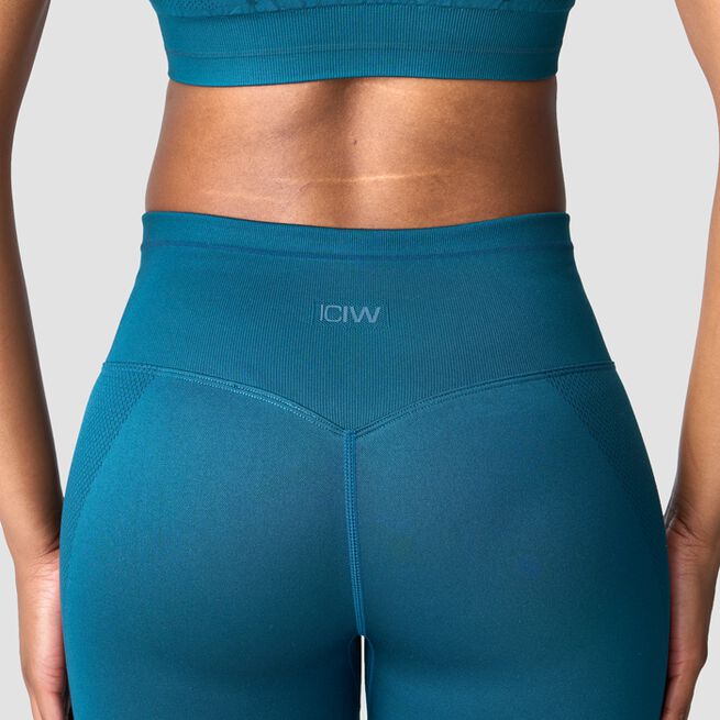 ICIW Endurance Seamless Tights Wmn, Teal Endurance Seamless Tights Blå