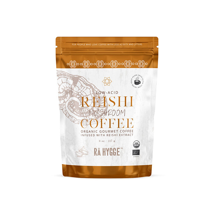 Lavsyrlig Reishi spesialkaffe Filter/Trakte&shy;malt &Oslash;KO 227g