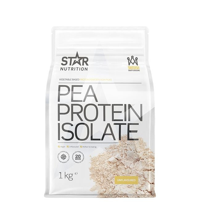 Star nutrition pea protein isolate unflavoured Erteproteinisolat 1 kg Unflavoured