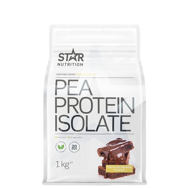 Star Nutrition Pea Protein Isolate 1 kg Erteproteinisolat 1 kg Chocolate brownie