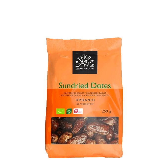 Soltorkade dadlar, 250 g Soltørket Dadlar 250 g