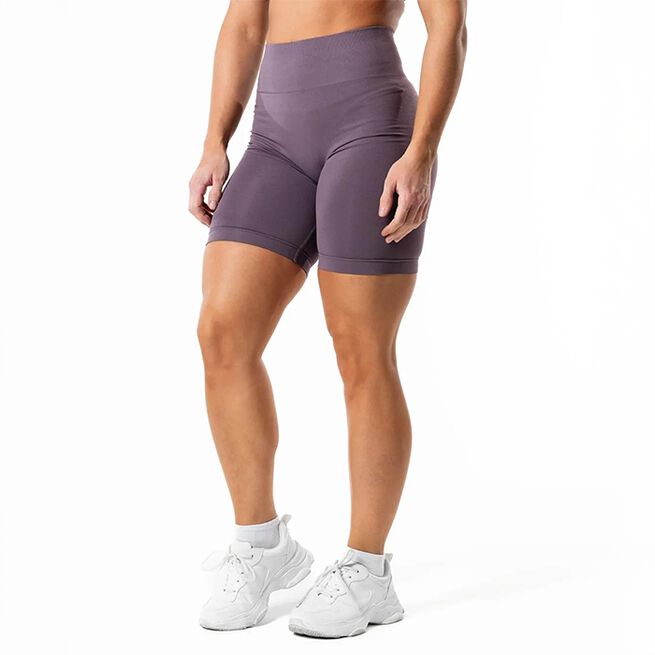 Relode Prime Scrunch Shorts, Dusty Purple, XS Prime Scrunch Shorts Støvet Lilla