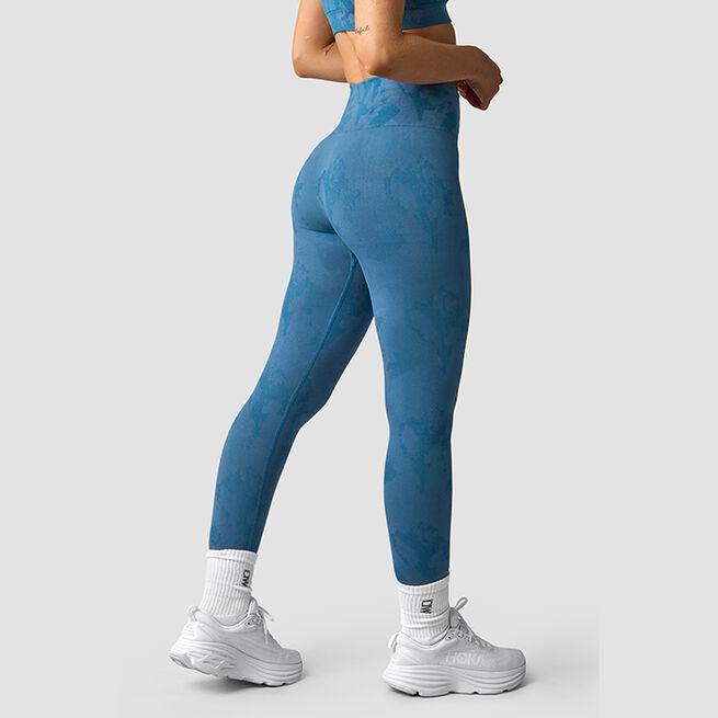 ICIW Camo Seamless Tights, Light Teal Camo Seamless Tights, Light Teal