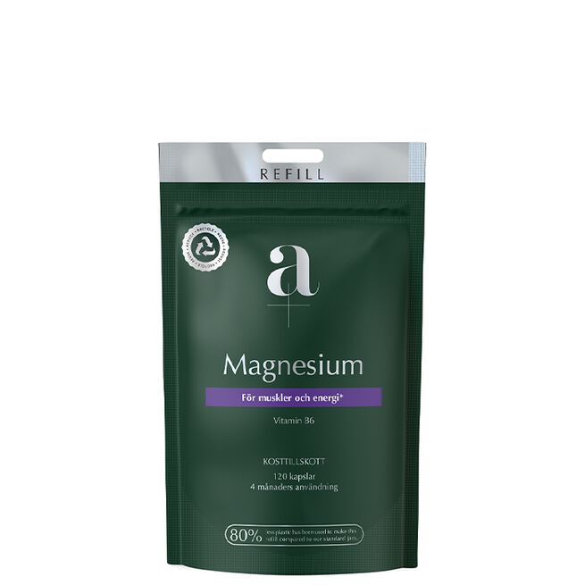Magnesium 120 kapslar Refill Magnesium 120 kapsler Refill