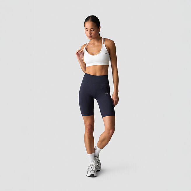 Define Seamless Pocket Biker Shorts, Navy, L  Define Sykkelshorts Marinblå