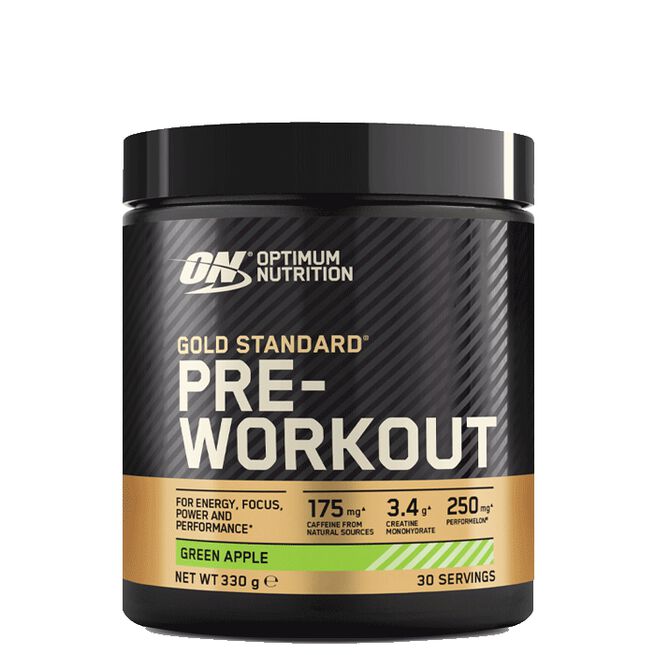 Gold Standard Pre-Workout, 330g, Green Apple Gold Standard PWO 330g Green Apple