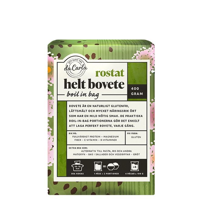 Da Carla Bovetemjöl Boil in Bag 400 g Bokhvete Boil in Bag 400 g