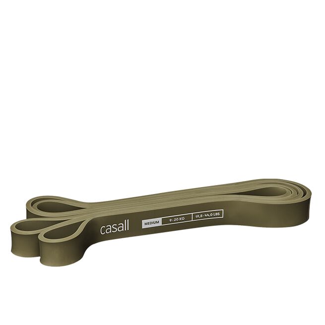 Casall Long Rubber Band, Green Long Rubber Band, Green