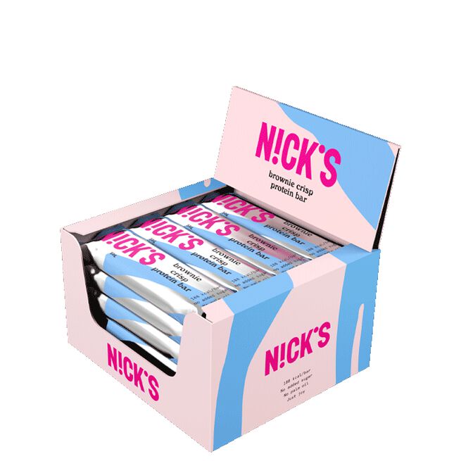Nicks Protein Bar Brownie 12 x NICKS Protein Bar, 50 g Brownie