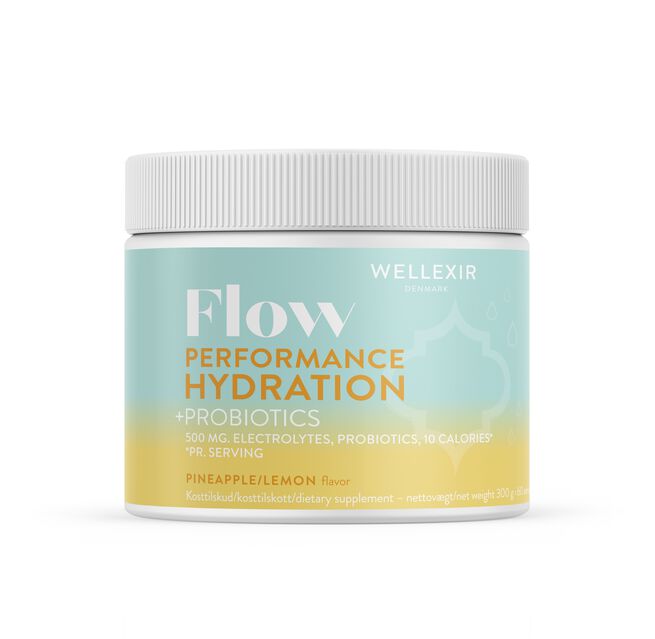 Wellexir Flow Hydration Pineapple/Lemon 300 g Flow Hydration Drikk Ananas/Sitron 300 g