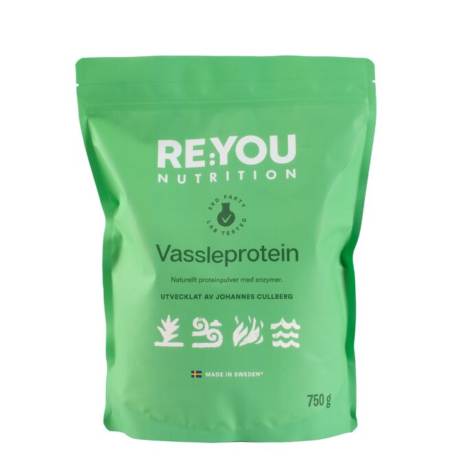 Vassleprotein 750 g Myseprotein 750 g
