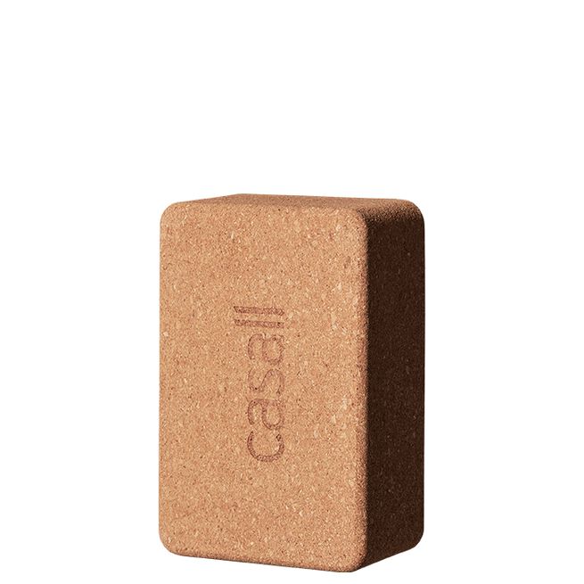 Casall Yoga Block, Natural Cork, Large Yoga Block, Natural Cork, Large