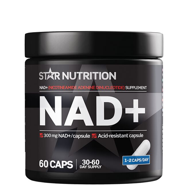NAD+ 300 mg 60 kapslar NAD+ 300 mg 60 kapslar