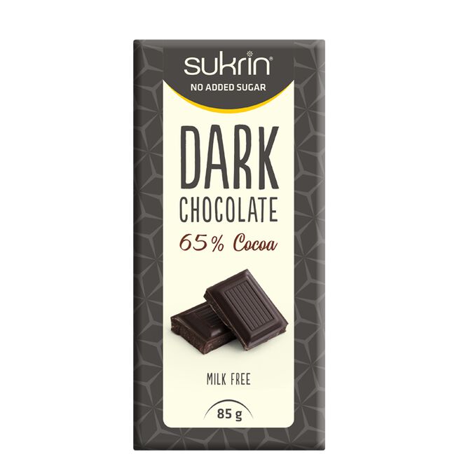 Sukrin Mörk Choklad 65% 85 g