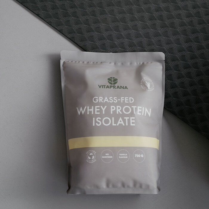 Myseproteinisolat Grass-fed 750 g vanilj