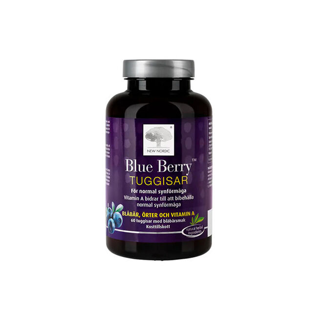 Blue Berry tuggis 60 tabletter Blue Berry tuggis 60 tabletter