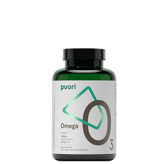 O3 Omega-3 Puori Omega-3 120 kapsler sitron Citron