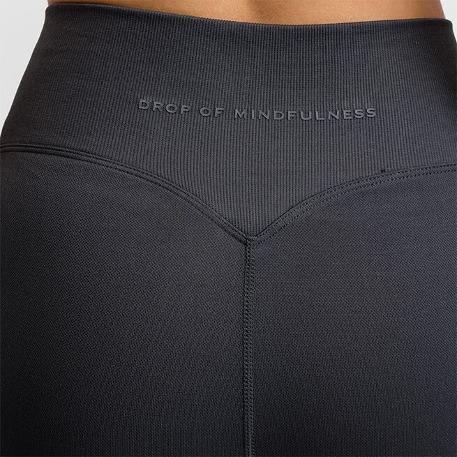Seamless Flare Tights, Dark Grey, XS  Seamless Flare Treningstights Grå