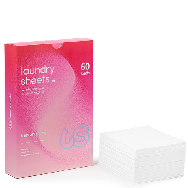 Tvättmedelark Parfymfritt 60-Pack Vaskemiddelark Parfymefri 60-Pack