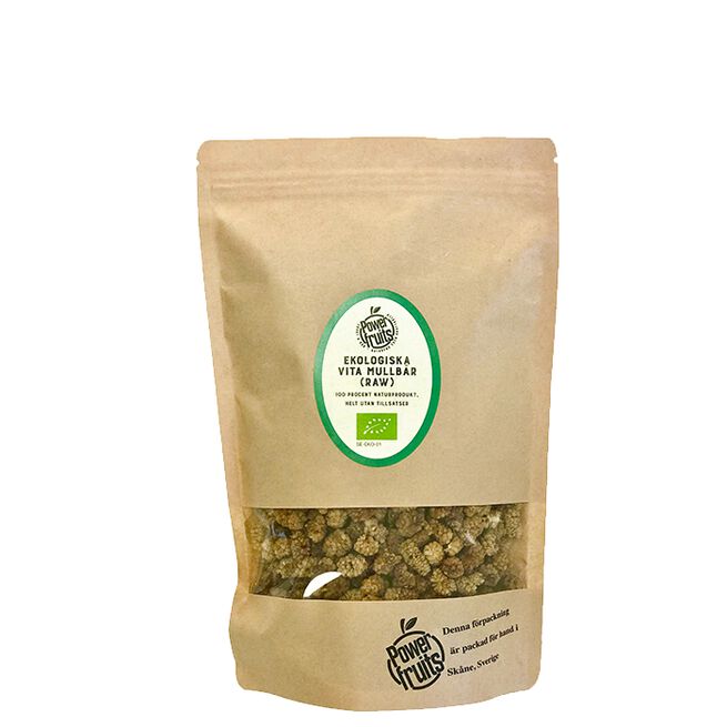 Økologiske Hvite Morbær, 500 g Økologiske Hvite Morbær 500 g