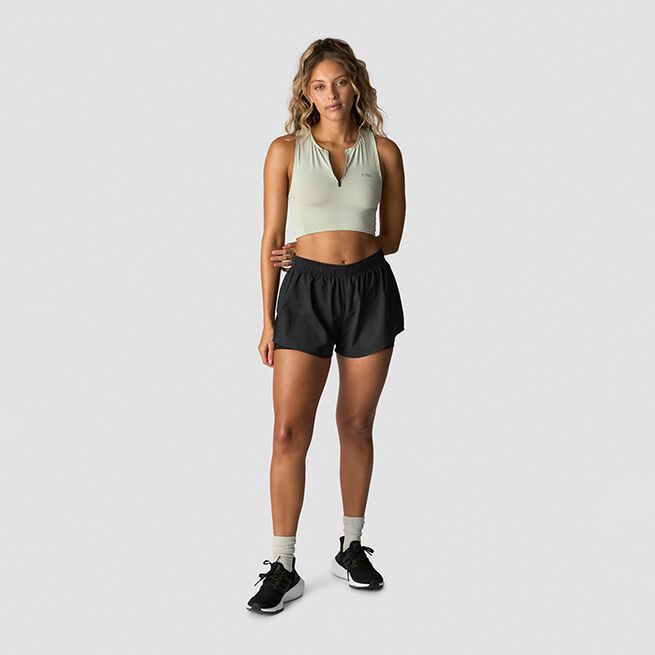 ICIW Mirage 2-in-1 Shorts Wmn, Black Mirage 2-in-1 Shorts Svart