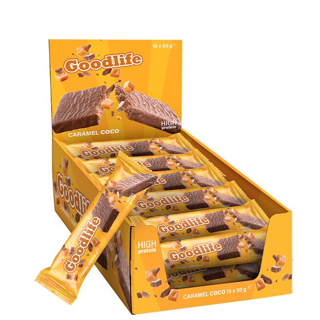 Goodlife Caramel Coco 15 x Proteinbar 50 g Caramel Coco