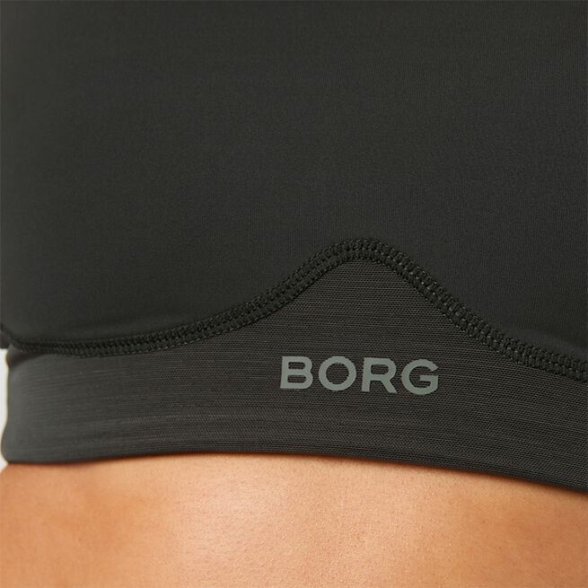 Borg Mid v Support Sports Bra, Peat, S  Mid Support Sports-BH Peat