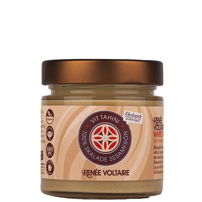 Vit Tahini 100% Skalade Sesamfrön 220 g Vit Tahini 220 g