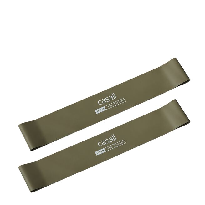 Rubber Band Light 2pcs, Medium, Green Gummibånd 2-pakk