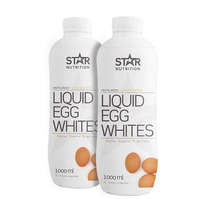 Star nutrition Liqiud egg white äggvita 2 x Flytende Eggehvite, 1000 ml