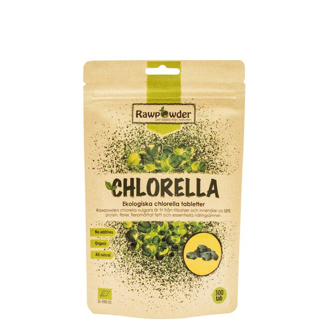 Chlorella Tabletter ØKO, 300 st 