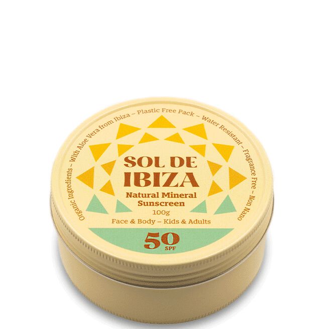 Naturligt Solskydd SPF50 100 g Naturlig Solkrem SPF50 100 g