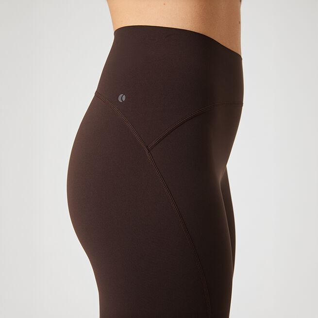 Borg Sleek Tights, Molé, L  Sleek Treningstights Brun