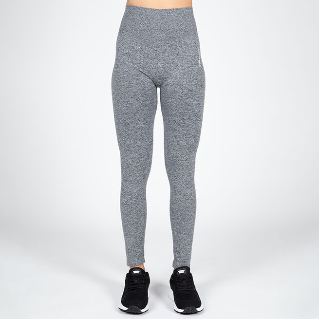 Gorilla Wear Quincy Seamless Leggings, Grey Melange Quincy Seamless Leggings, Grey Melange