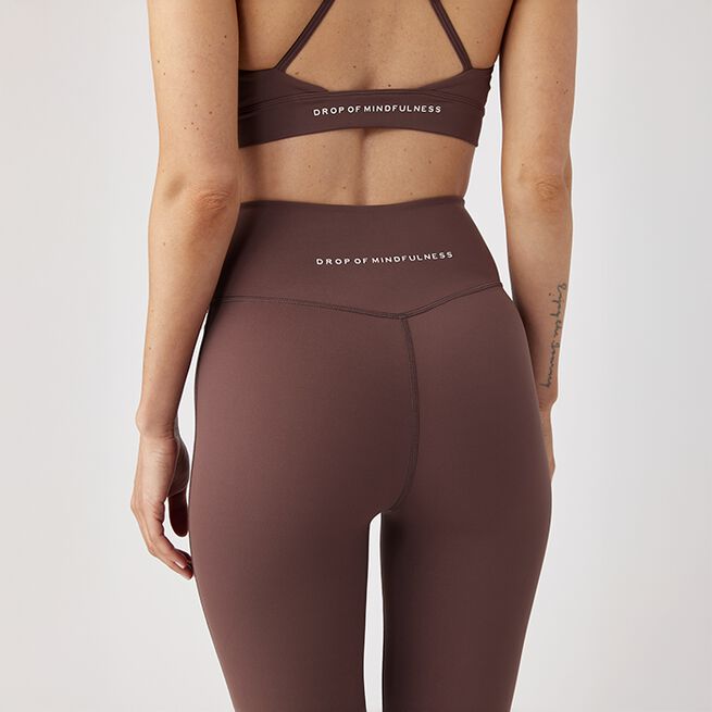 Ultimate Ruched Tights, Intense Rust, S  Ultimate Treningstights Rød