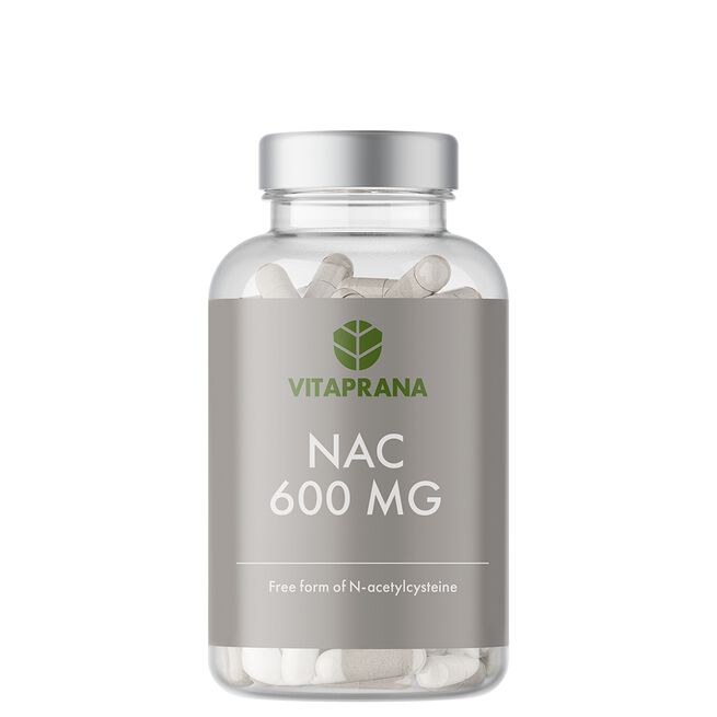 Vitaprana NAC, 600 mg 100 kapslar NAC 600 mg Aminosyre 100 kapsler