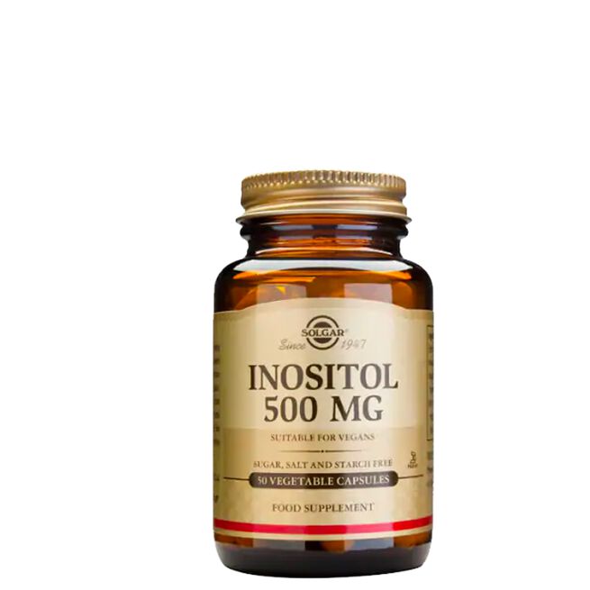 Inositol, 500mg, 50 kapsler 