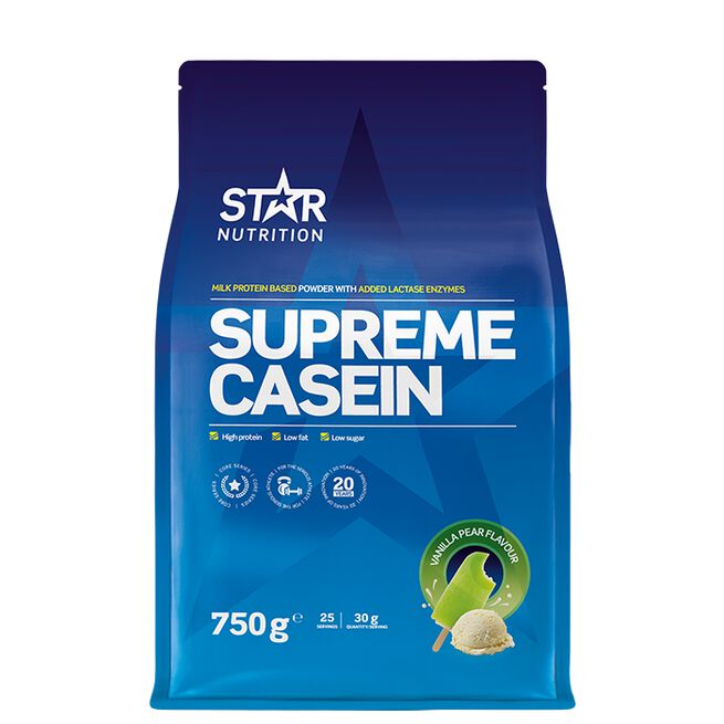 Supreme Casein, 750g, Vanilla Pear Supreme Kasein 750 g Vanilla Pear