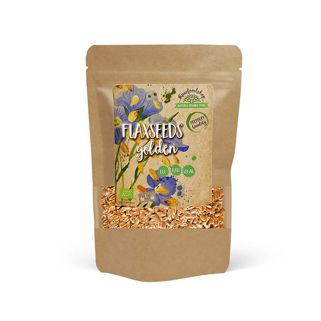 Linfrø Gule ØKO, 500 g Linfrø Gule ØKO, 500 g
