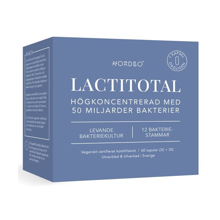 LactiTotal 50 miljarder 60 kapsler