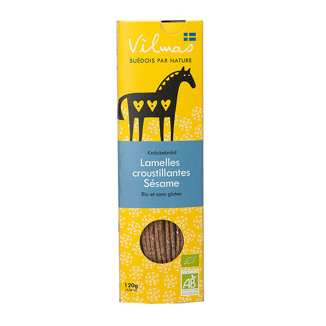 Vilmas Knäckesticks EKO 120 g Sesam Knäckesticks EKO 120 g Sesam