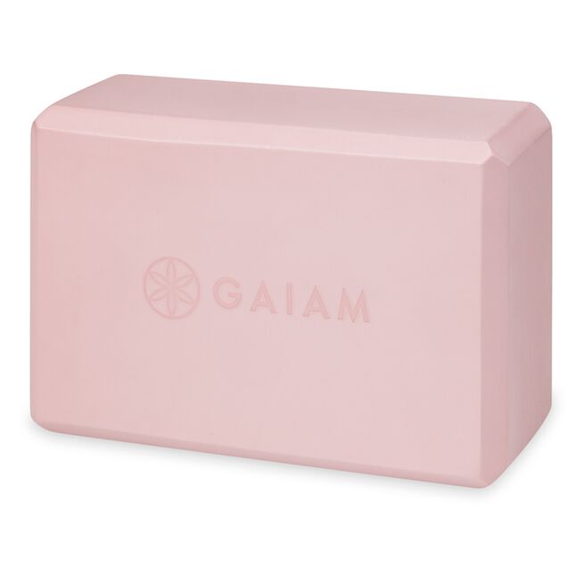Gaiam Ballet Powder Block Yoga Blokk Lys Rosa