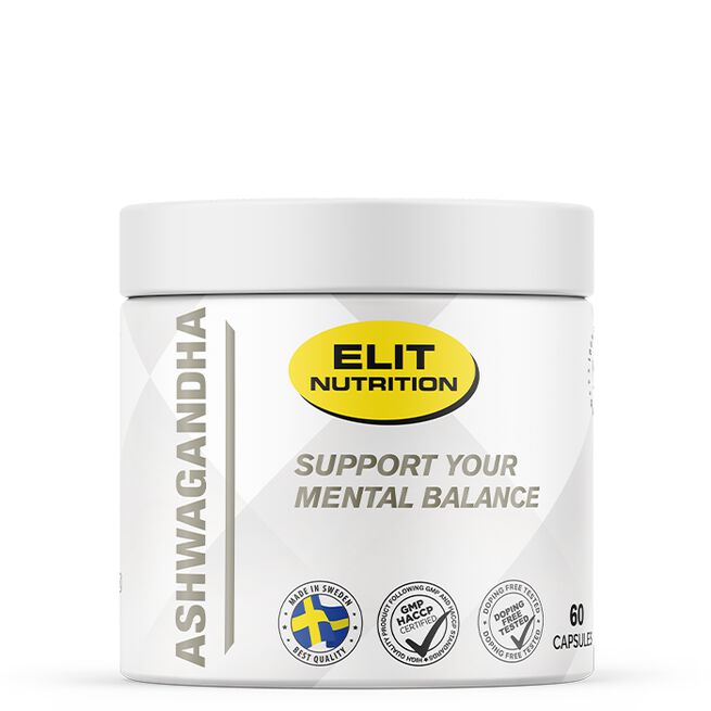 ELIT Ashwagandha, 60 caps ELIT Ashwagandha 60 kapsler