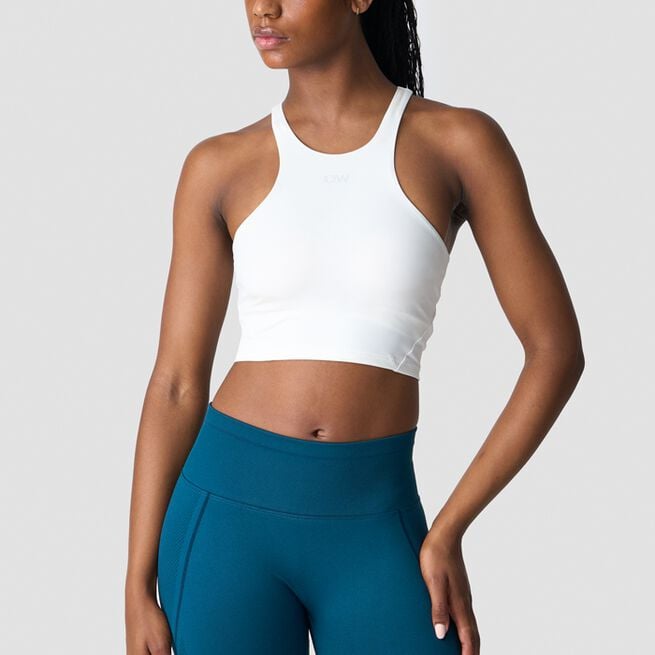 ICIW Endurance 2-in-1 Tank Top Wmn, White Endurance 2-i-1 Treningssinglet Hvit